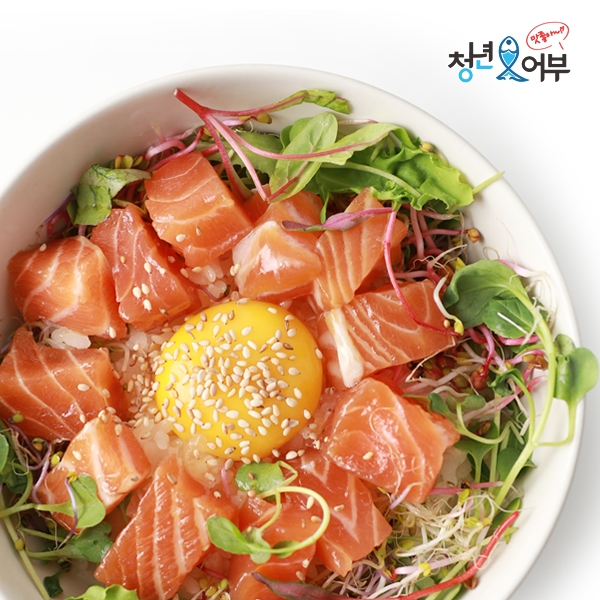 신선한 연어와 숙성간장으로 맛을 낸 연어장 300g 500g